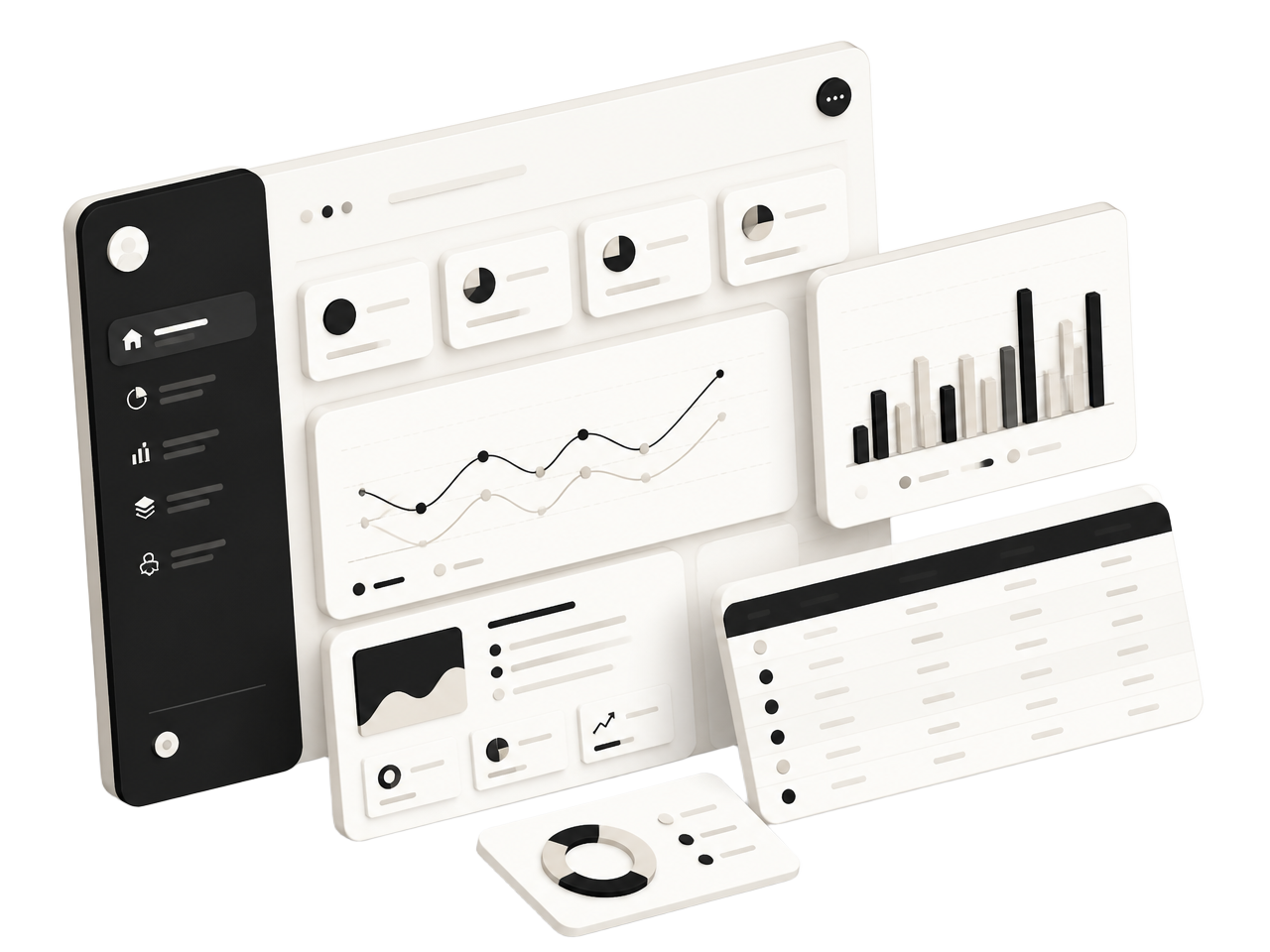 Dashboard mockup